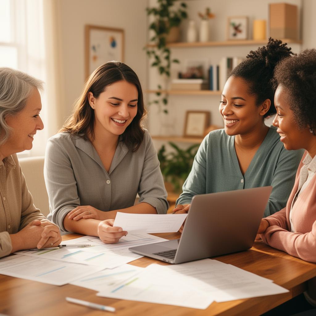 Support coordinator in a collaborative planning meeting