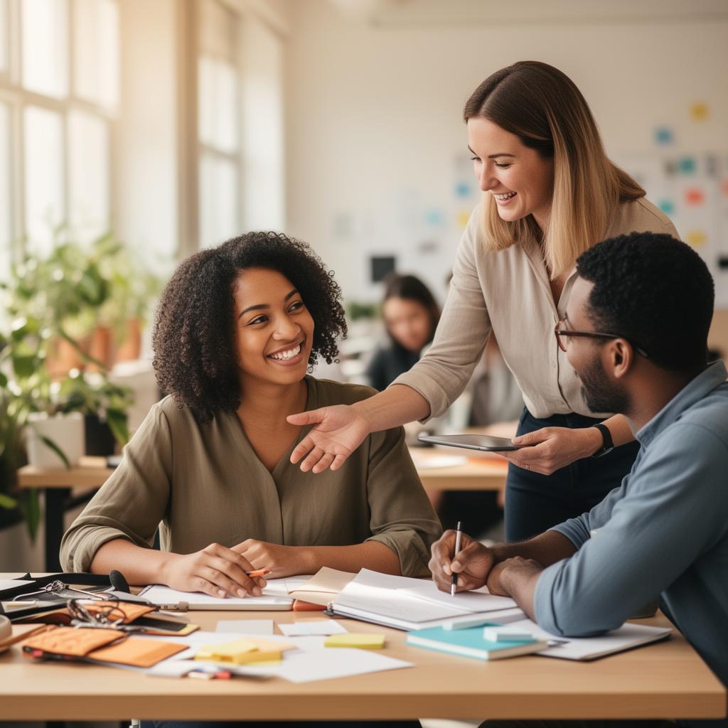Workplace coaching and vocational support session